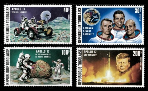 Togo 1973 apollo 17 - togo,