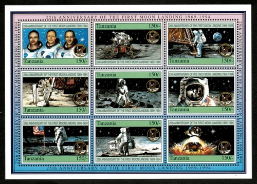 Tanzania 1995 apollo 11 - apollo,