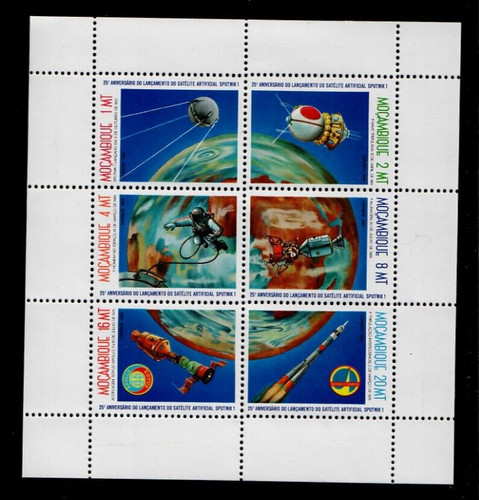 Mozambique 1982 sputnik - mozambique,