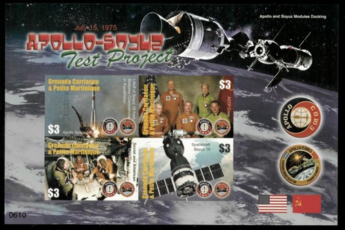 Grenadines 2006 space apollo - space,