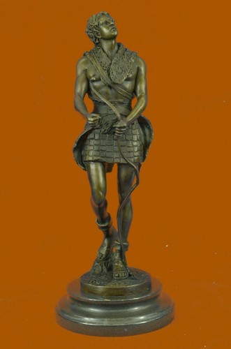 Bronze figure apollo on - bronze, of