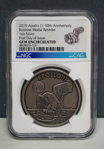 2019 apollo robbins - robbins, medal