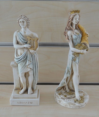 Apollo fortune sculpture set - apollo,