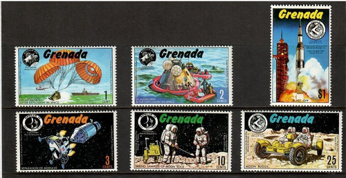 Grenada 1971 apollo space - -,