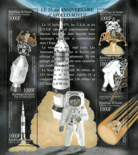 Guinea 2000 apollo soyuz - guinea, apollo-soyuz
